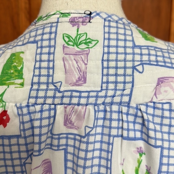 Classic Elements Snap Shortsleeved Long Line Cotton/Polyester Lightweight Robe M - Picture 4 of 8